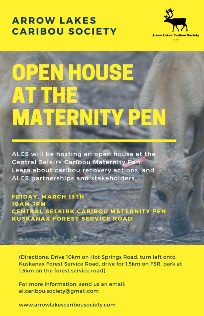 Poster for ALCS open house 2026